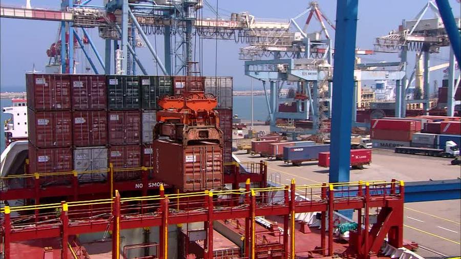 Puerto contenedores exportaciones