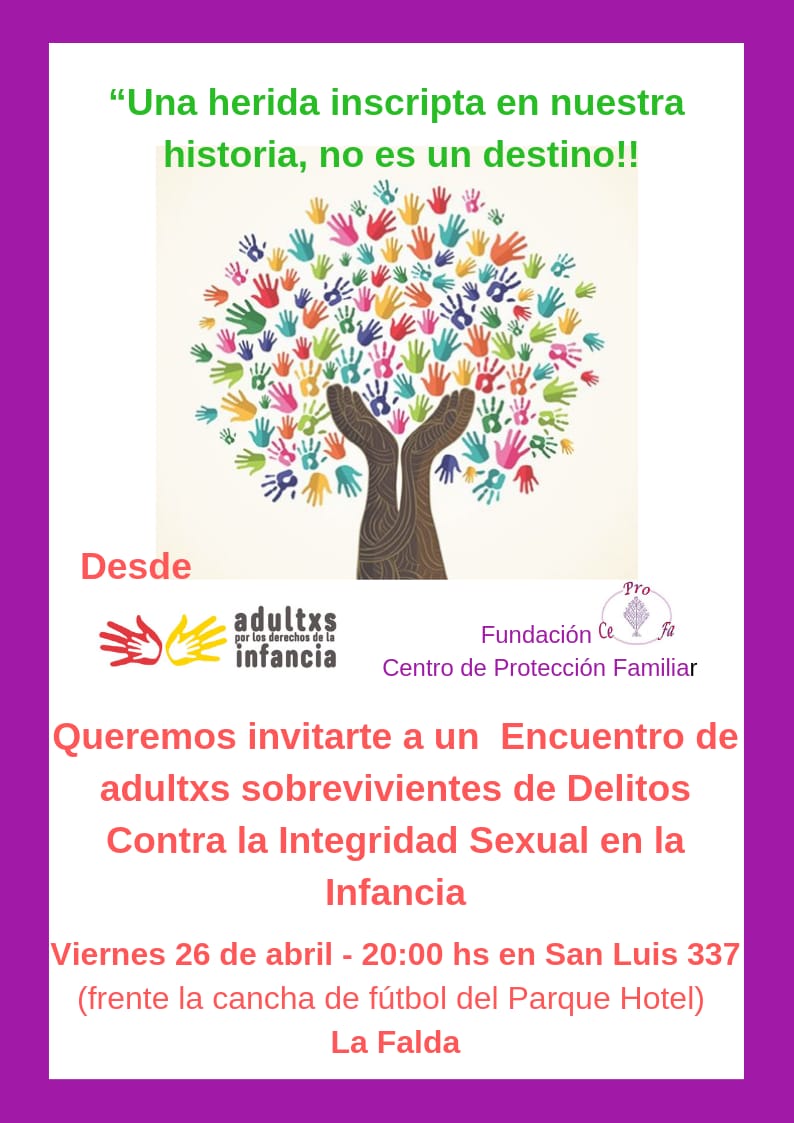 charlas contra abuso sexual en la infancia