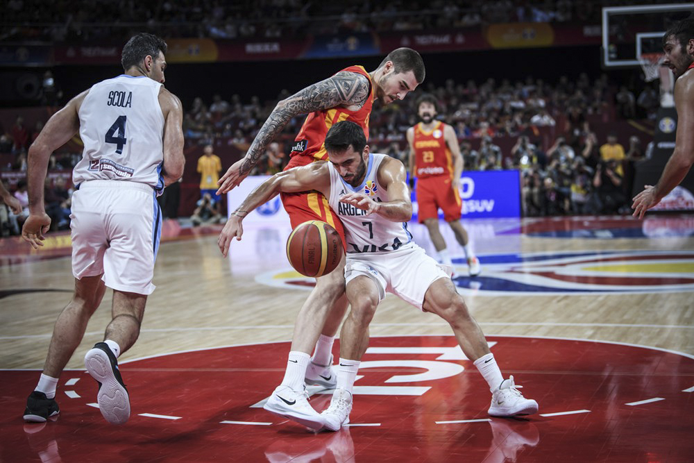 basquet españa argentina NA