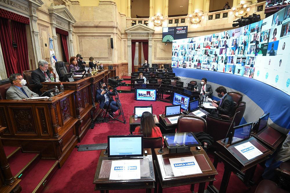 senado sesiones virtuales NA