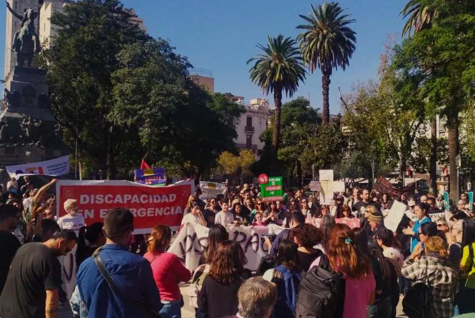 Movilización Discapacidad en Emergencia en Córdoba (gentileza) 4