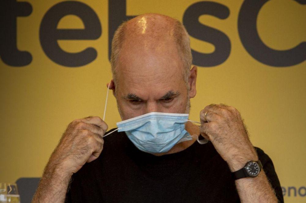 Horacio Rodríguez Larreta barbijo