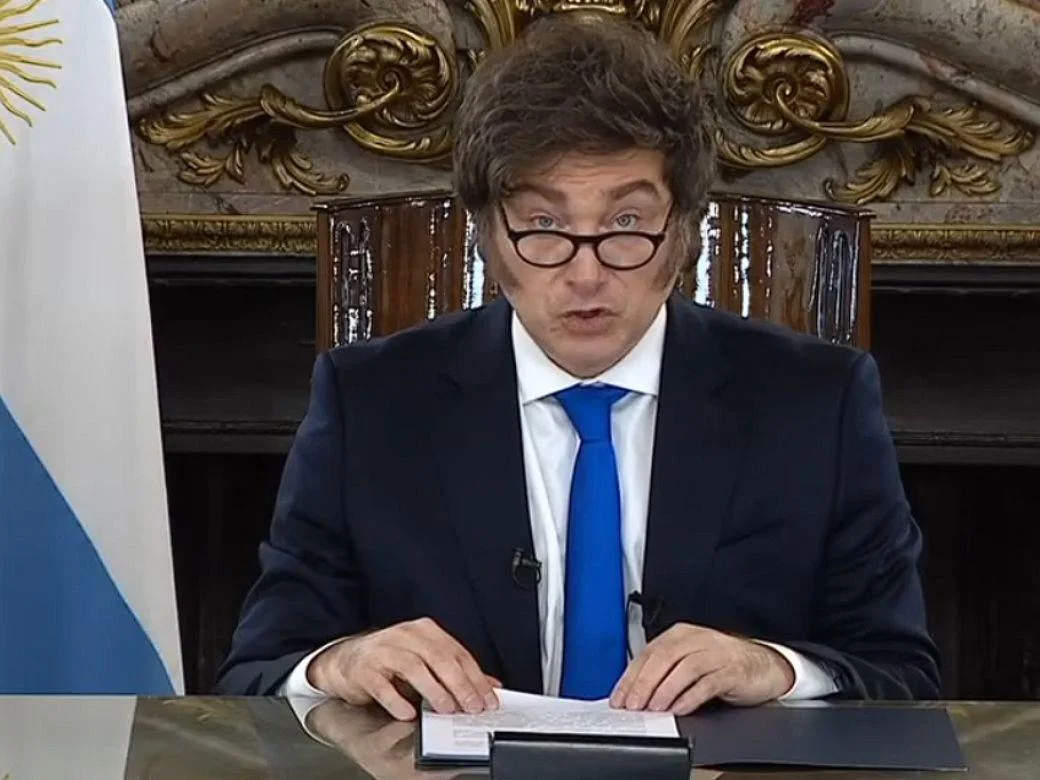 milei cadena nacional