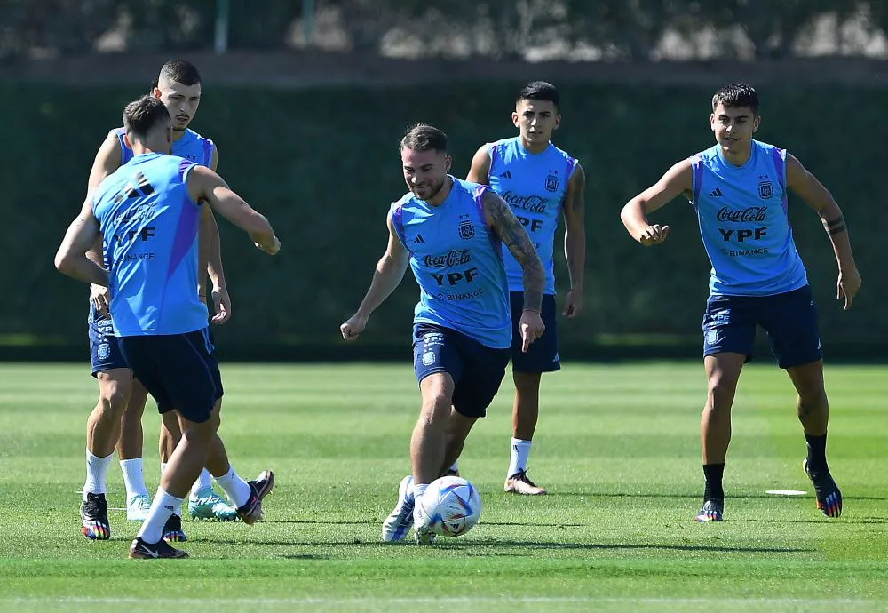 Entrenamiento de Argentina by Télam