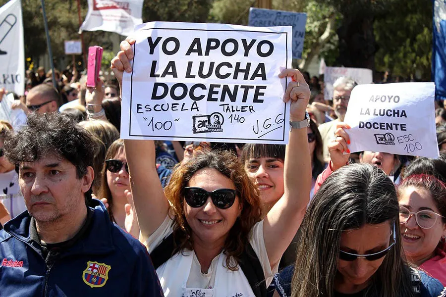 lucha docente