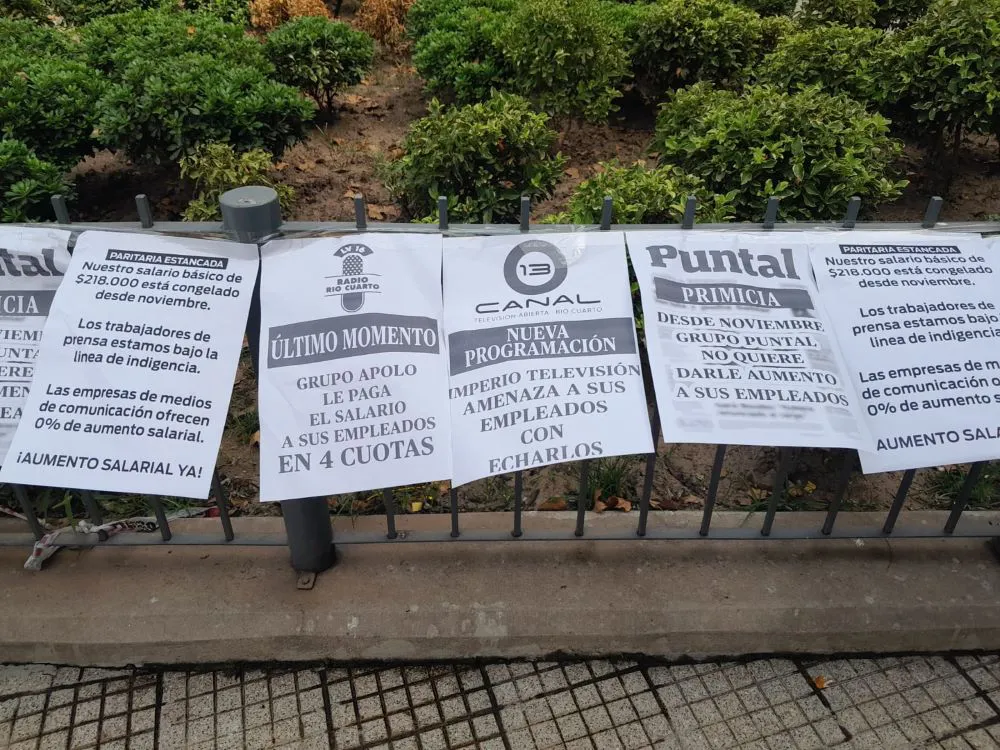 Movilización de Prensa en R Cuarto