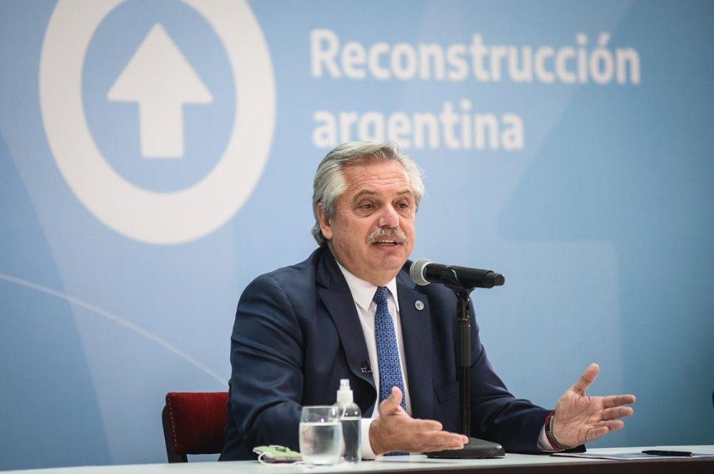 Alberto Fernández Conferencia Presidencia de la Nación